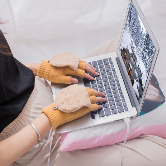 Breathable 5V USB Heated Gloves Winter Heated Gloves