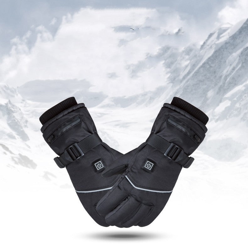 Outdoor Cycling Skiing Electrically Heated Gloves